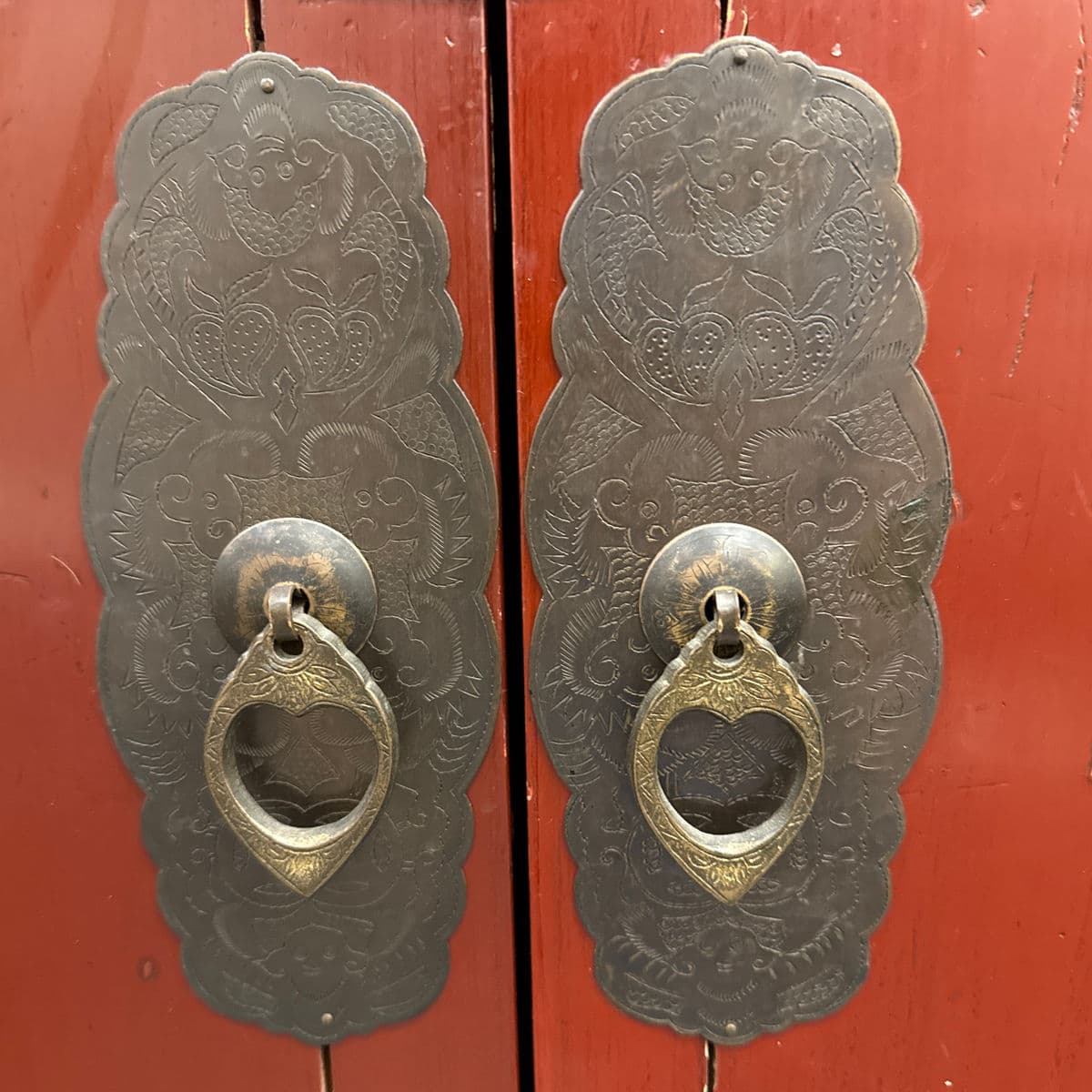 Vintage Chinese Wedding Cabinet - Thumbnail 12