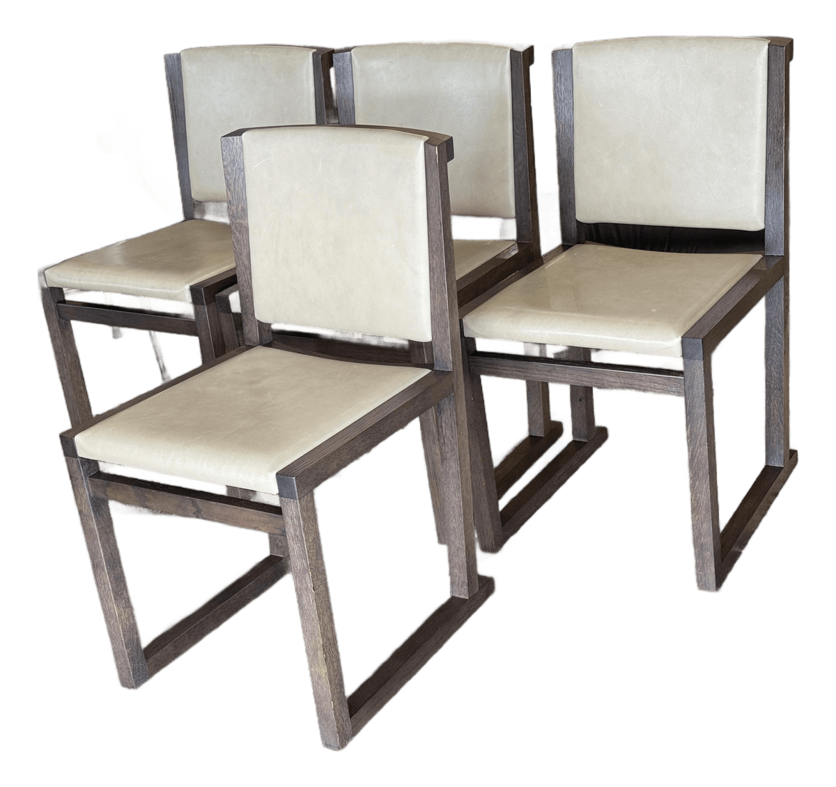 Antonio Citterio for Maxalto & B&b Italia Musa Dining Side Chairs, Set of Four - Thumbnail 2