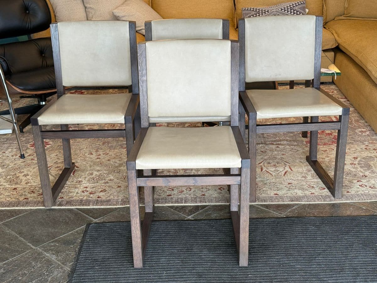 Antonio Citterio for Maxalto & B&b Italia Musa Dining Side Chairs, Set of Four - Thumbnail 5