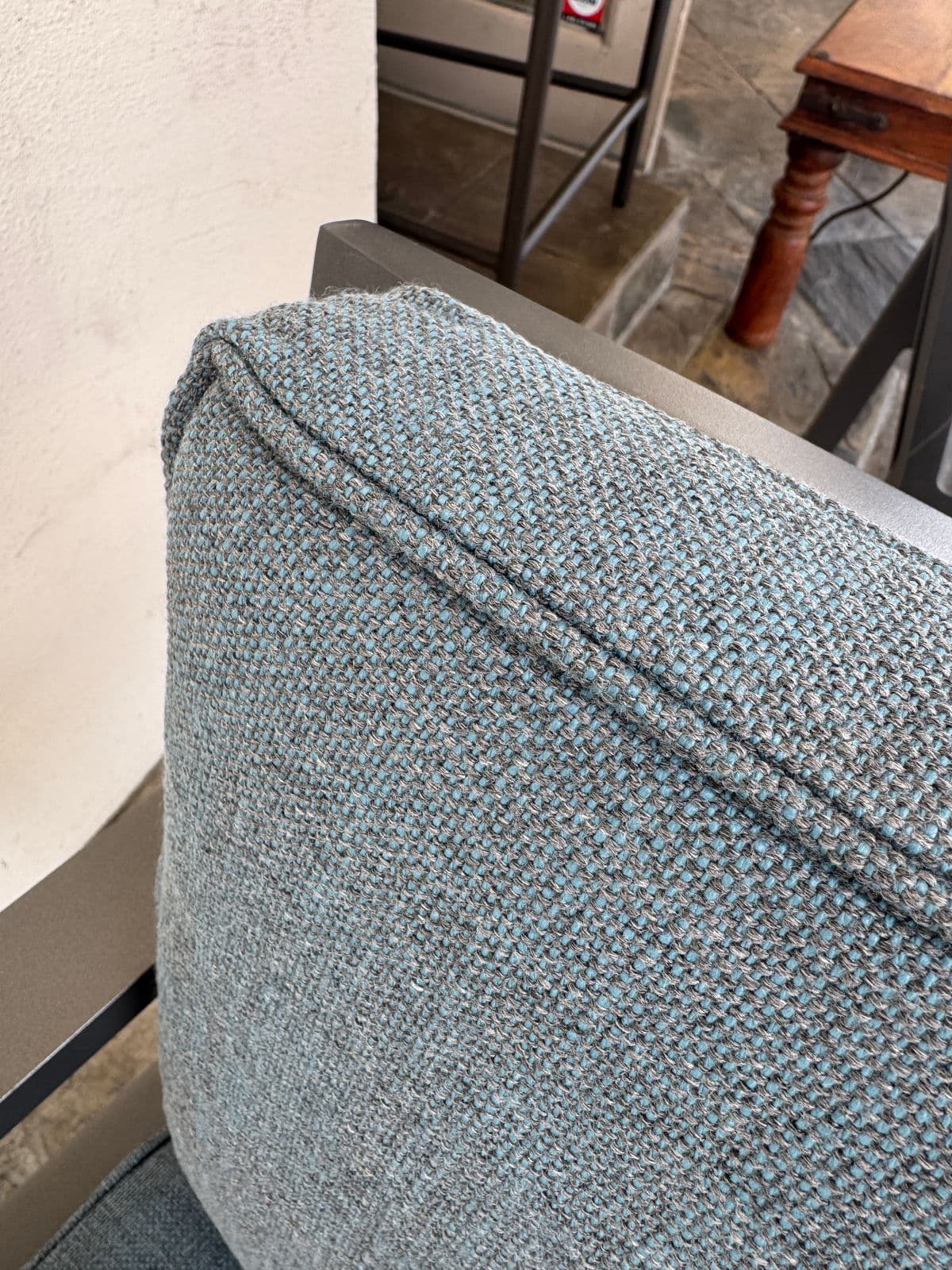 Restoration Hardware Rhodes Aluminum Outdoor Dining Armchairs, Pair - Thumbnail 8