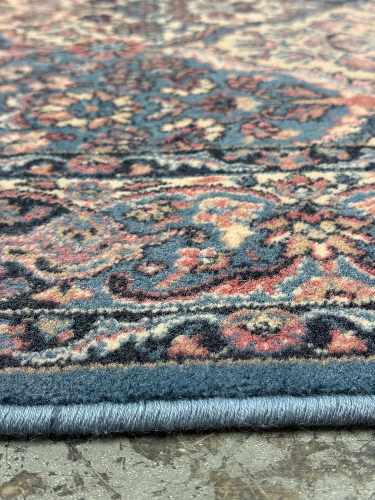 5ft 7in × 7ft 9in Vintage Multicolor Panel Area Rug. - Thumbnail 12