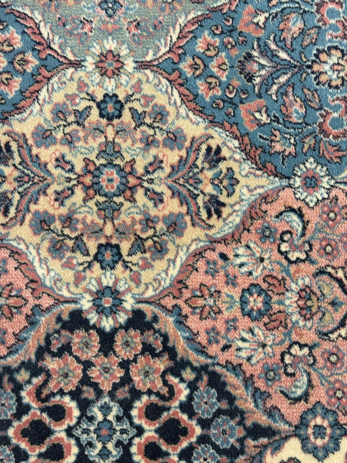 5ft 7in × 7ft 9in Vintage Multicolor Panel Area Rug. - Thumbnail 11