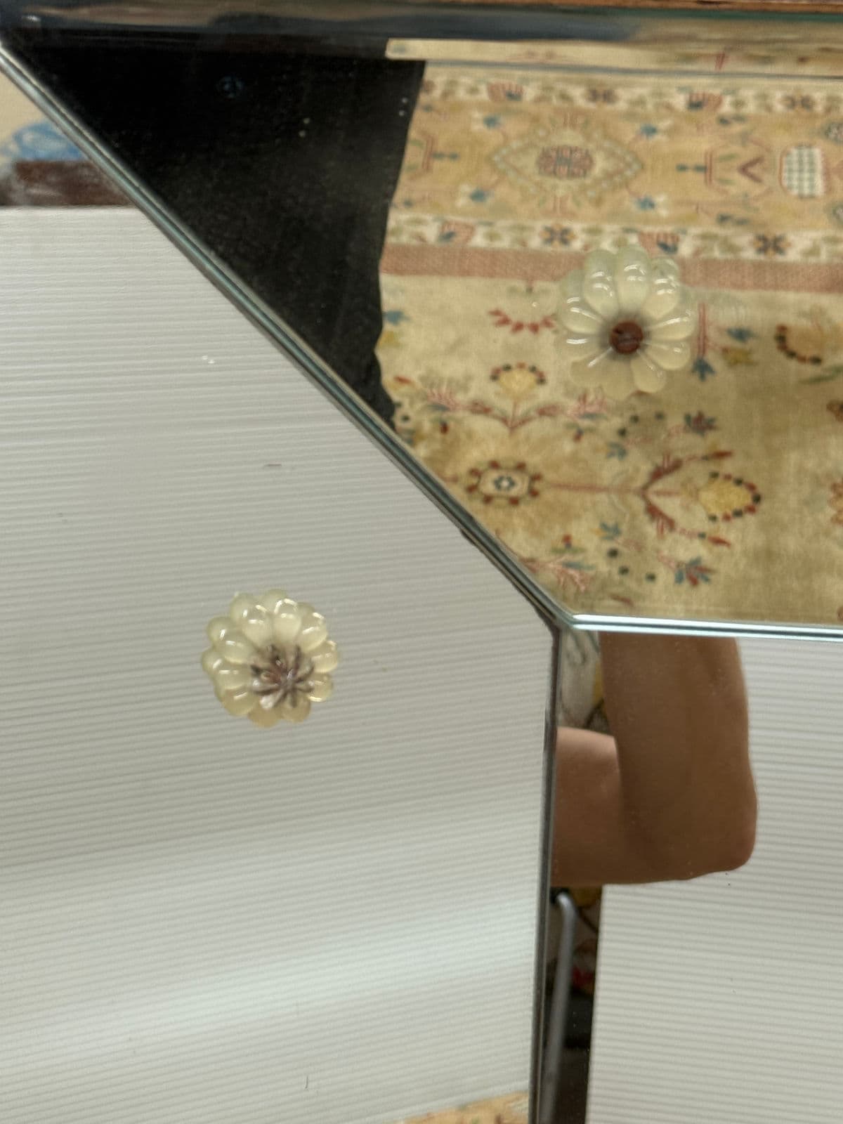 In the Style of Donghia Vintage Wall Mirror - Thumbnail 11