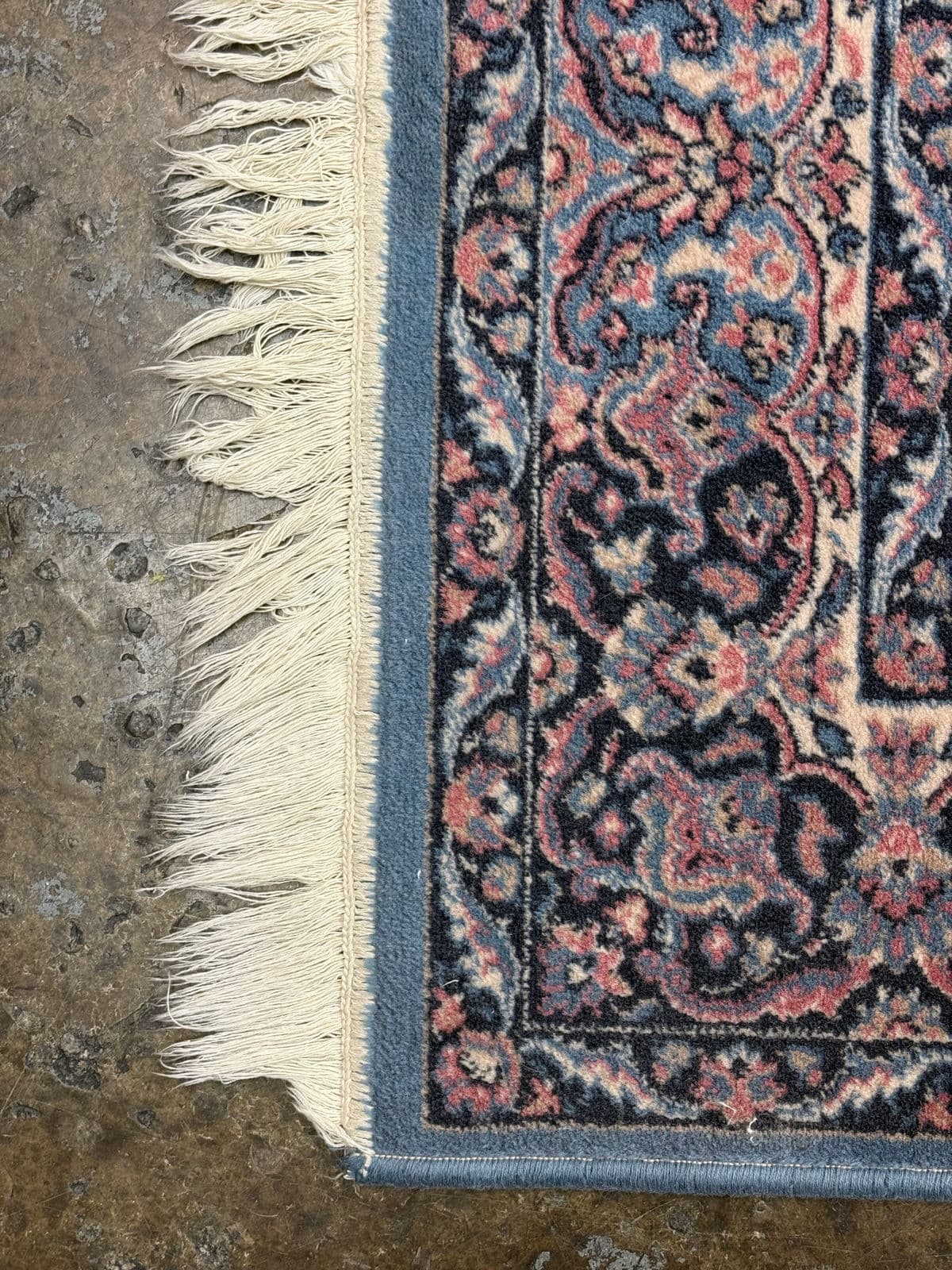 5ft 7in × 7ft 9in Vintage Multicolor Panel Area Rug. - Thumbnail 9