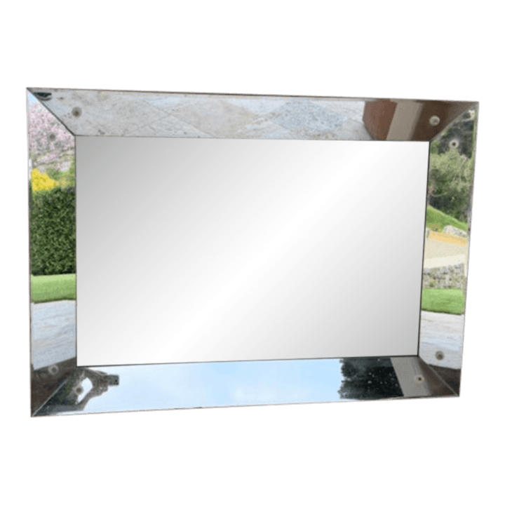 In the Style of Donghia Vintage Wall Mirror - Thumbnail 2