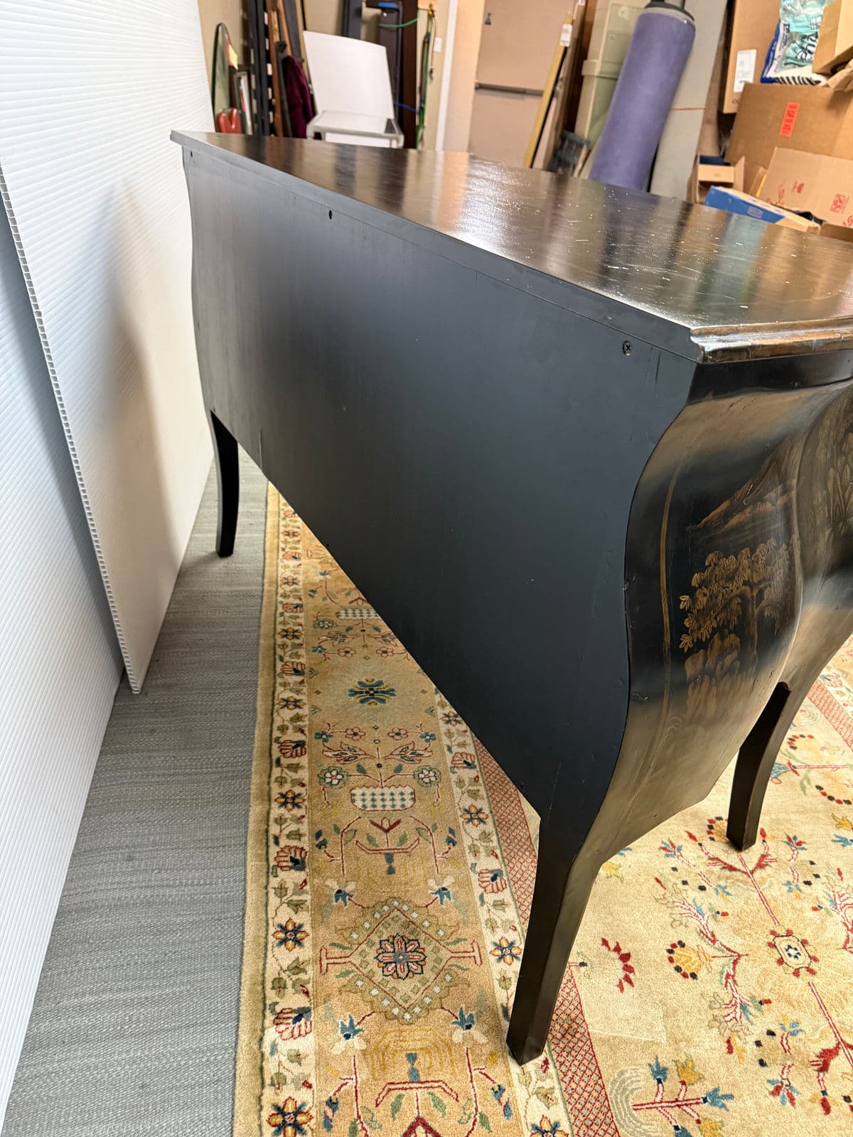 Vintage John Richard Bombe Chest of Drawers - Thumbnail 13