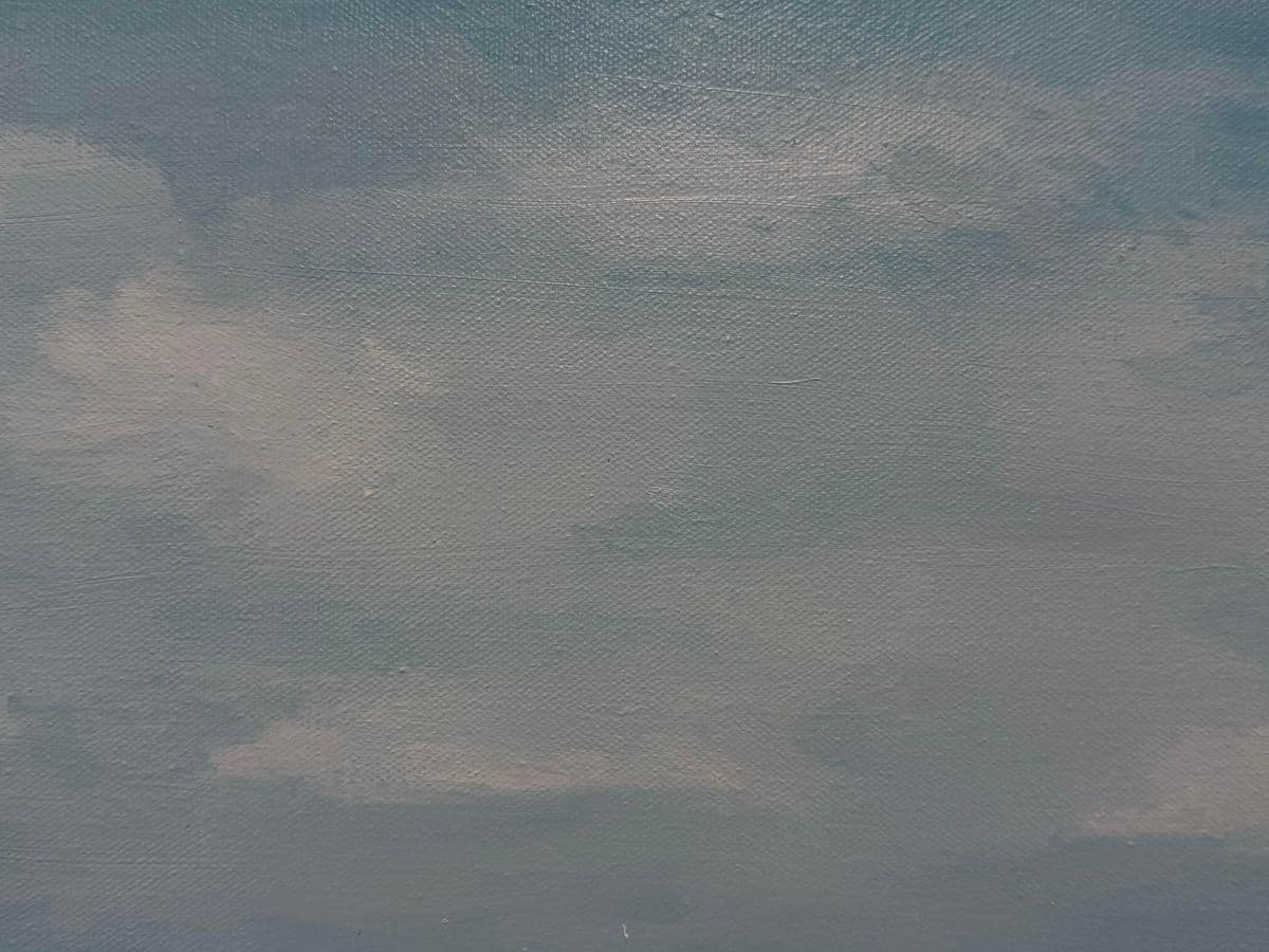 Ruth Rediger "Wavey Waves" Oil Painting, Signed - Thumbnail 5