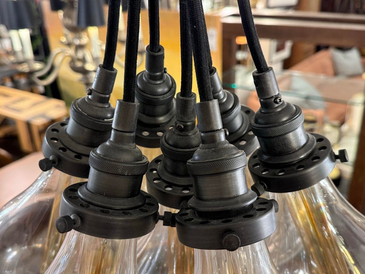 Restoration Hardware Filament Chandelier - Thumbnail 11