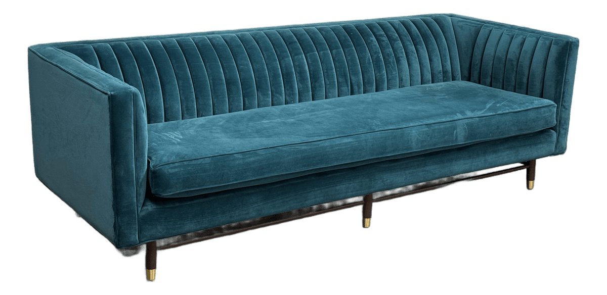 Joybird Chelsea Sofa, Royal Peacock - Thumbnail 2
