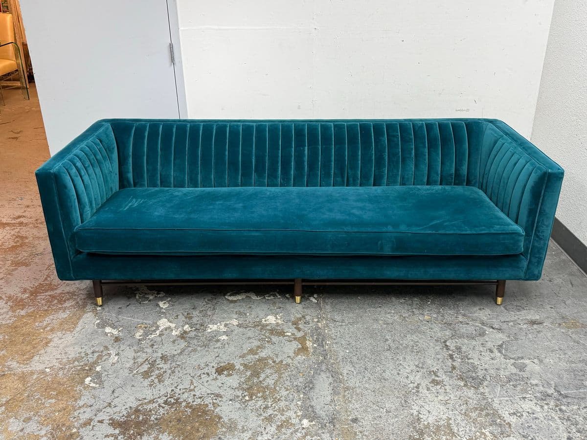 Joybird Chelsea Sofa, Royal Peacock - Thumbnail 5