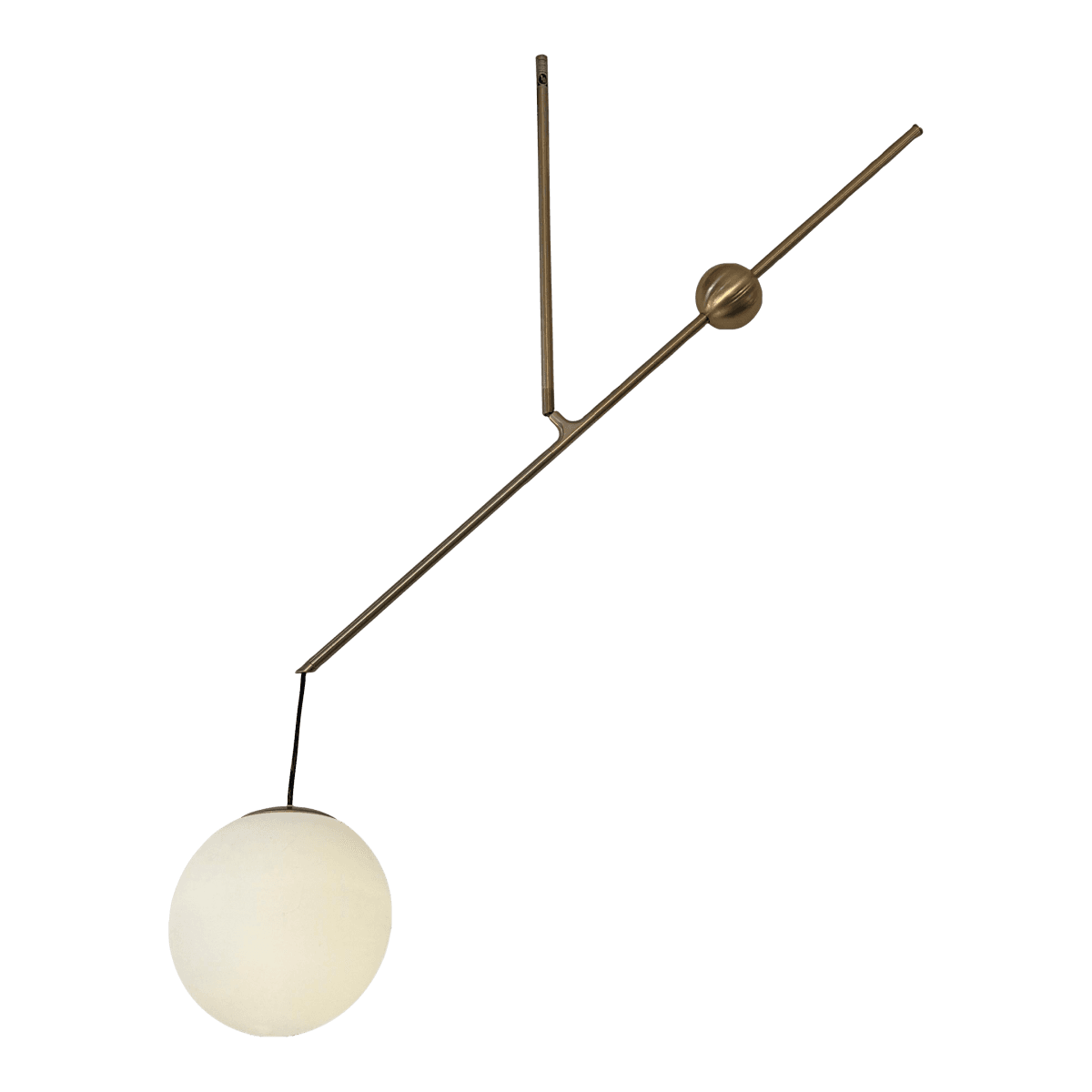 Luceplan for Calligaris Malamata Globe Pendant, Brass - Thumbnail 2