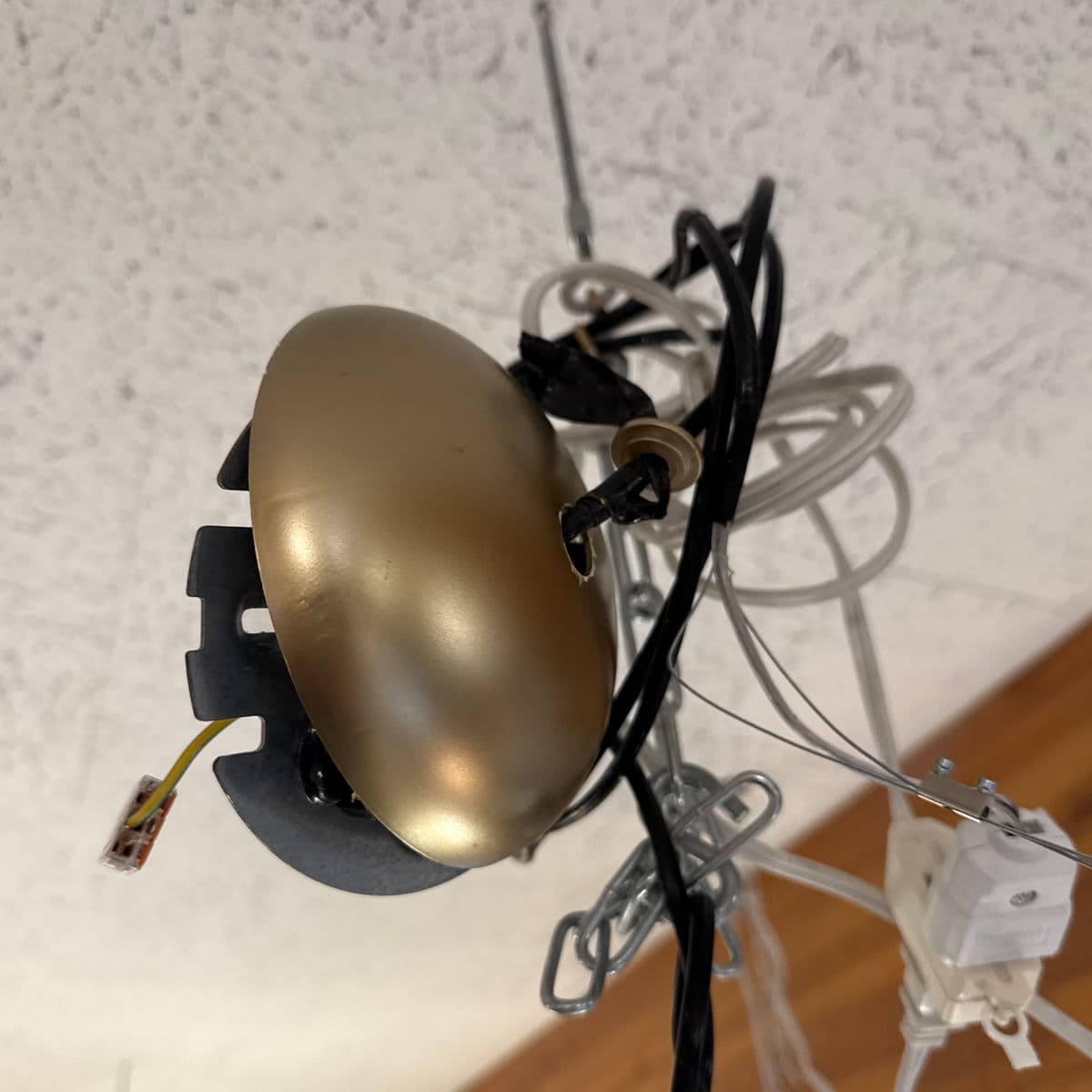 Luceplan for Calligaris Malamata Globe Pendant, Brass - Thumbnail 12