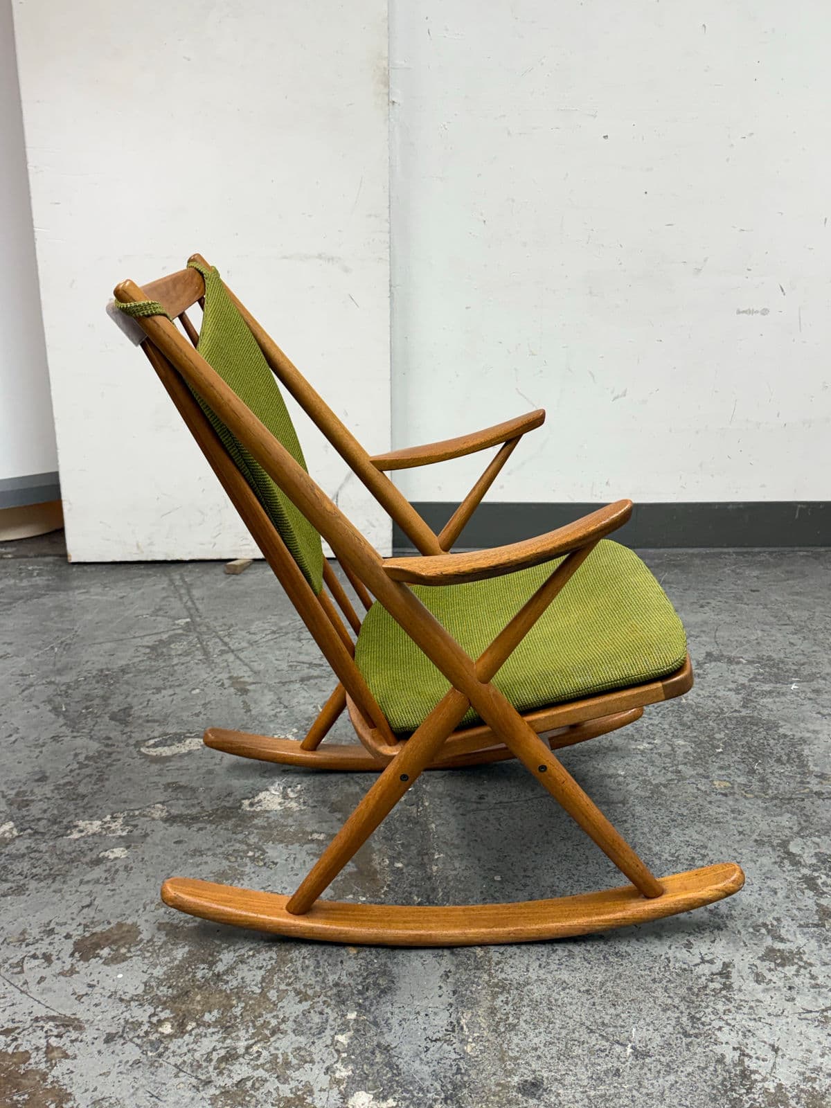 Frank Reenskaug for Bramin Mobler Rocking Chair, Circa 1960s - Thumbnail 7