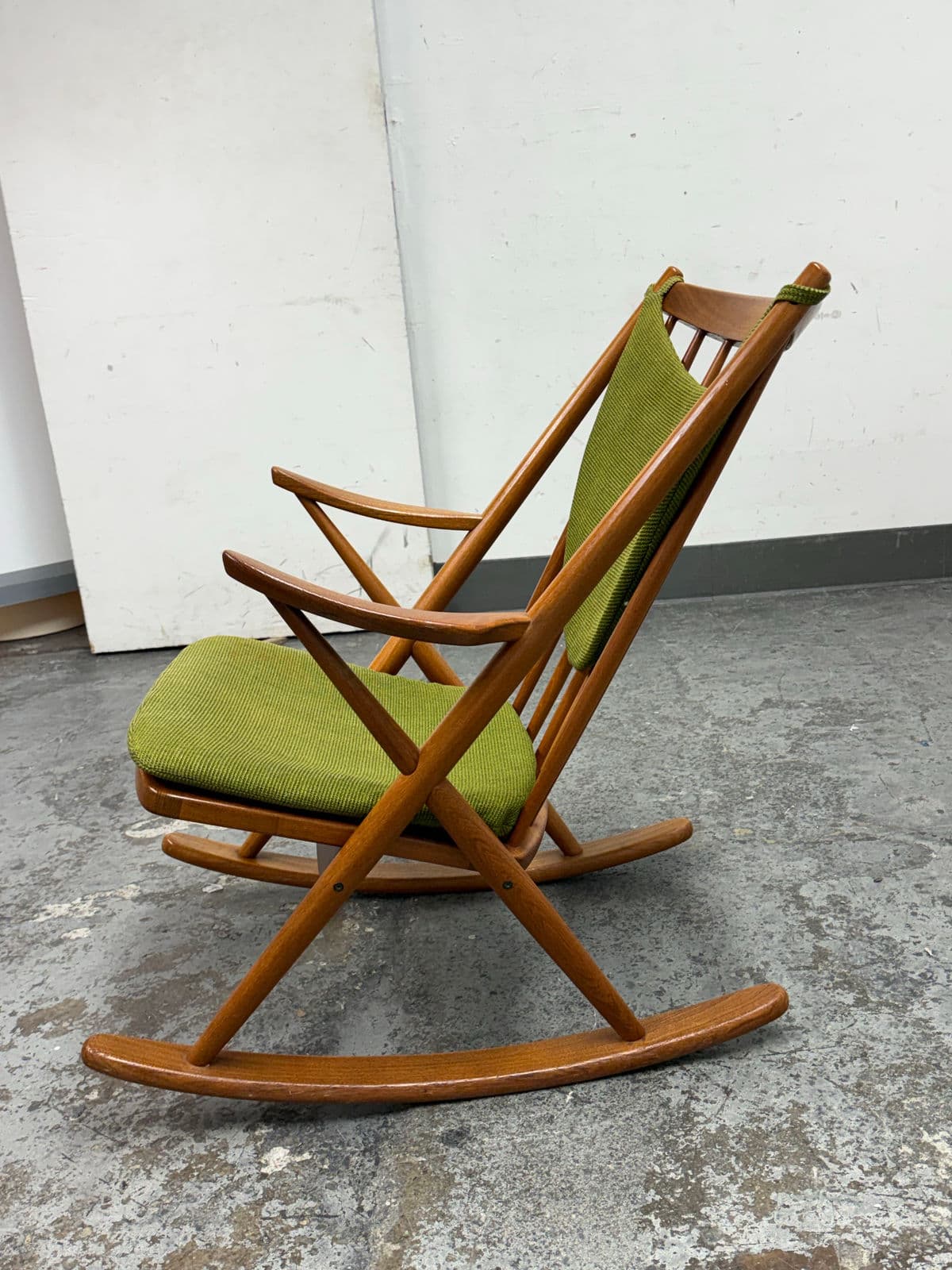 Frank Reenskaug for Bramin Mobler Rocking Chair, Circa 1960s - Thumbnail 5