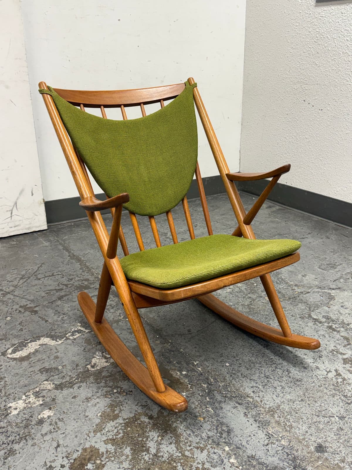 Frank Reenskaug for Bramin Mobler Rocking Chair, Circa 1960s - Thumbnail 4