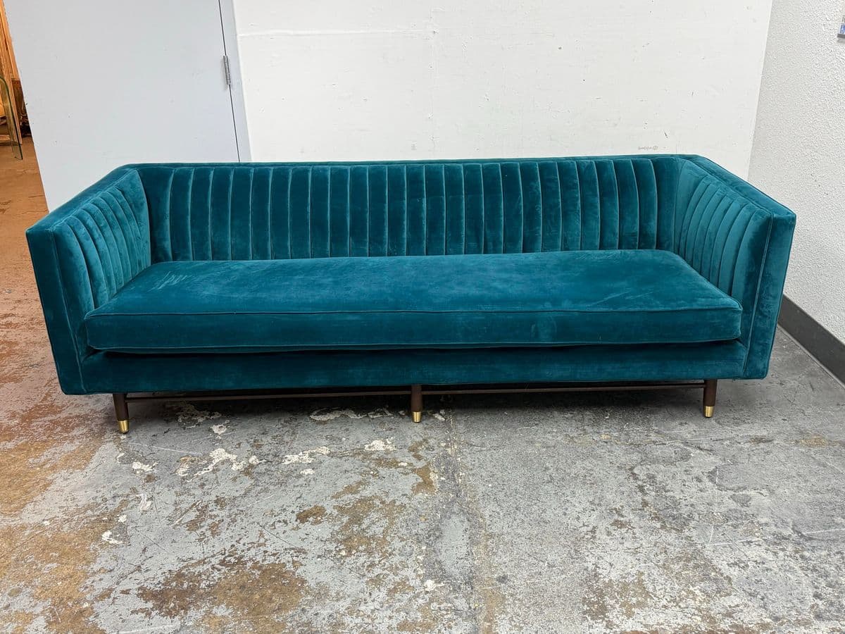 Joybird Chelsea Sofa, Royal Peacock - Thumbnail 4