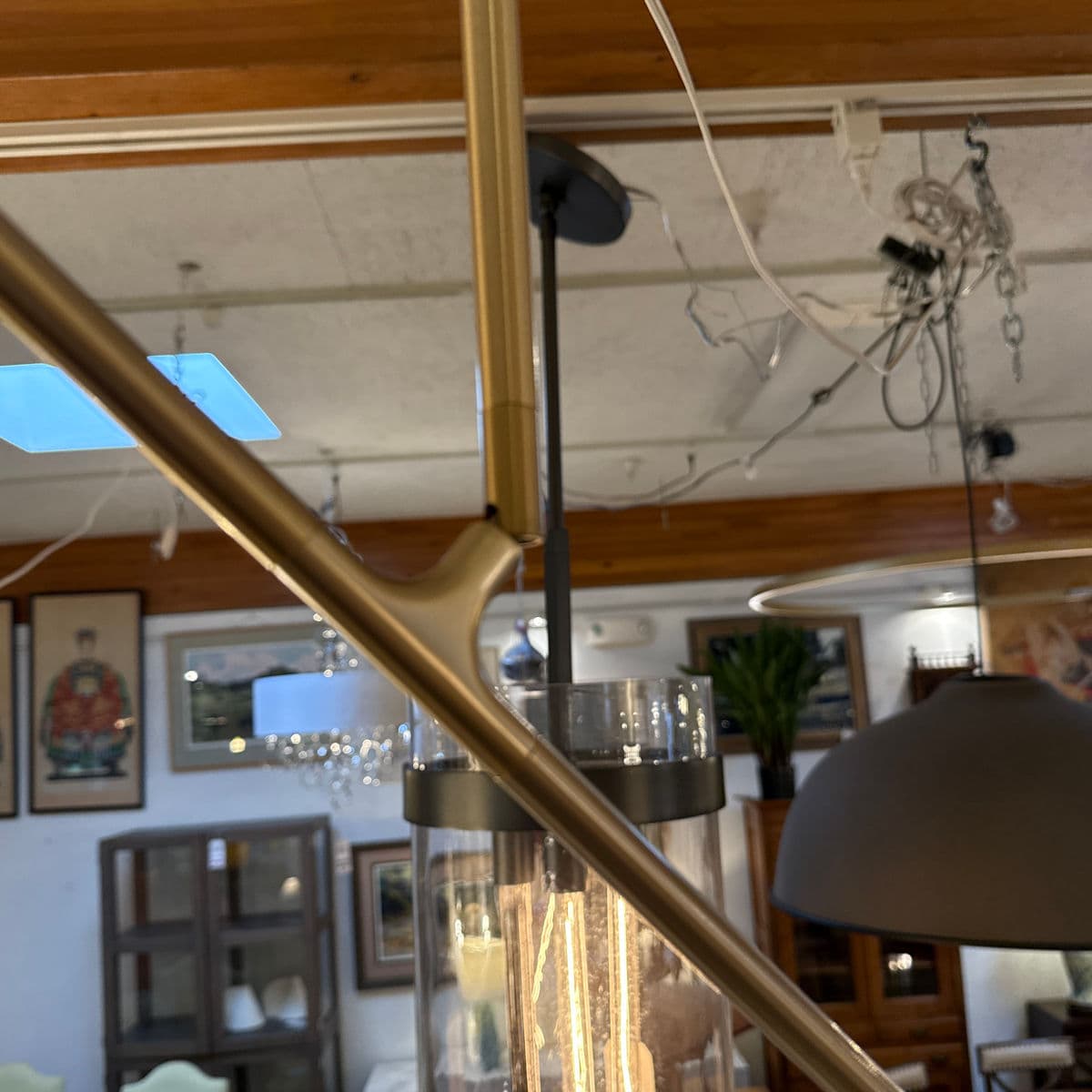 Luceplan for Calligaris Malamata Globe Pendant, Brass - Thumbnail 11