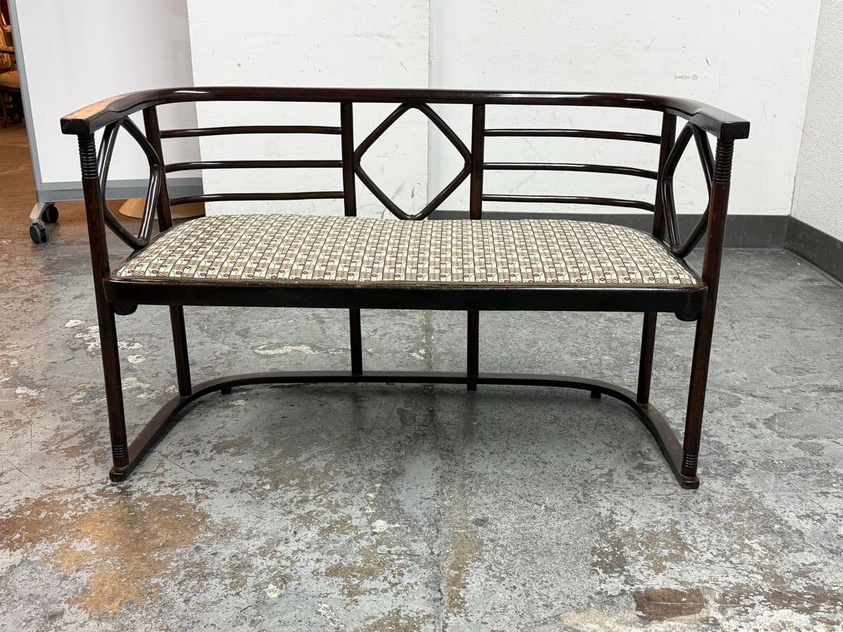 Josef Hoffmann Fledermaus Cabaret Settee, Circa 1905 - Thumbnail 4