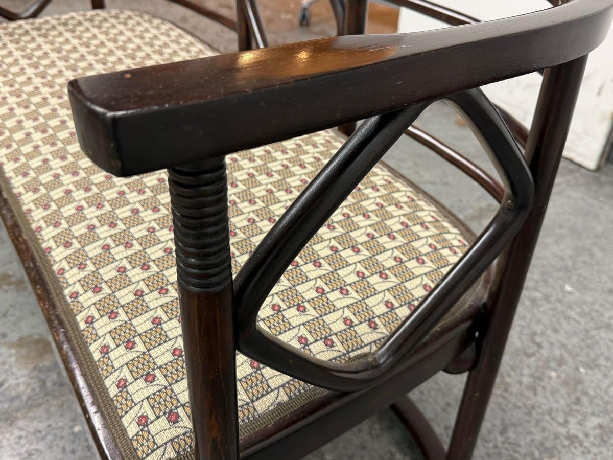 Josef Hoffmann Fledermaus Cabaret Settee, Circa 1905 - Thumbnail 10