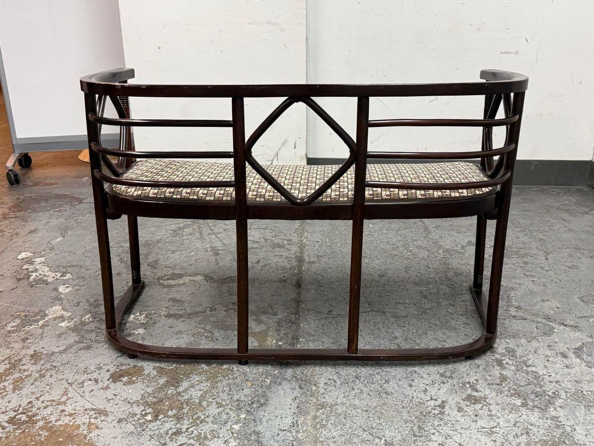 Josef Hoffmann Fledermaus Cabaret Settee, Circa 1905 - Thumbnail 6