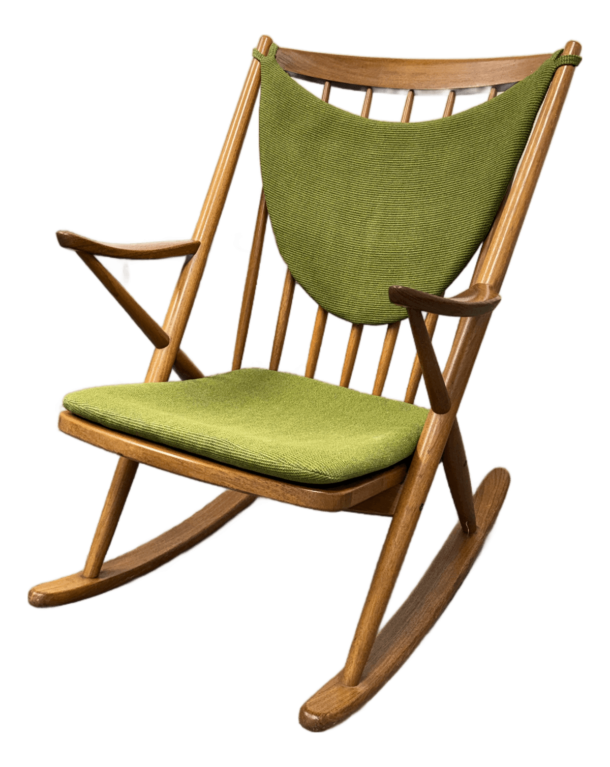 Frank Reenskaug for Bramin Mobler Rocking Chair, Circa 1960s - Thumbnail 2