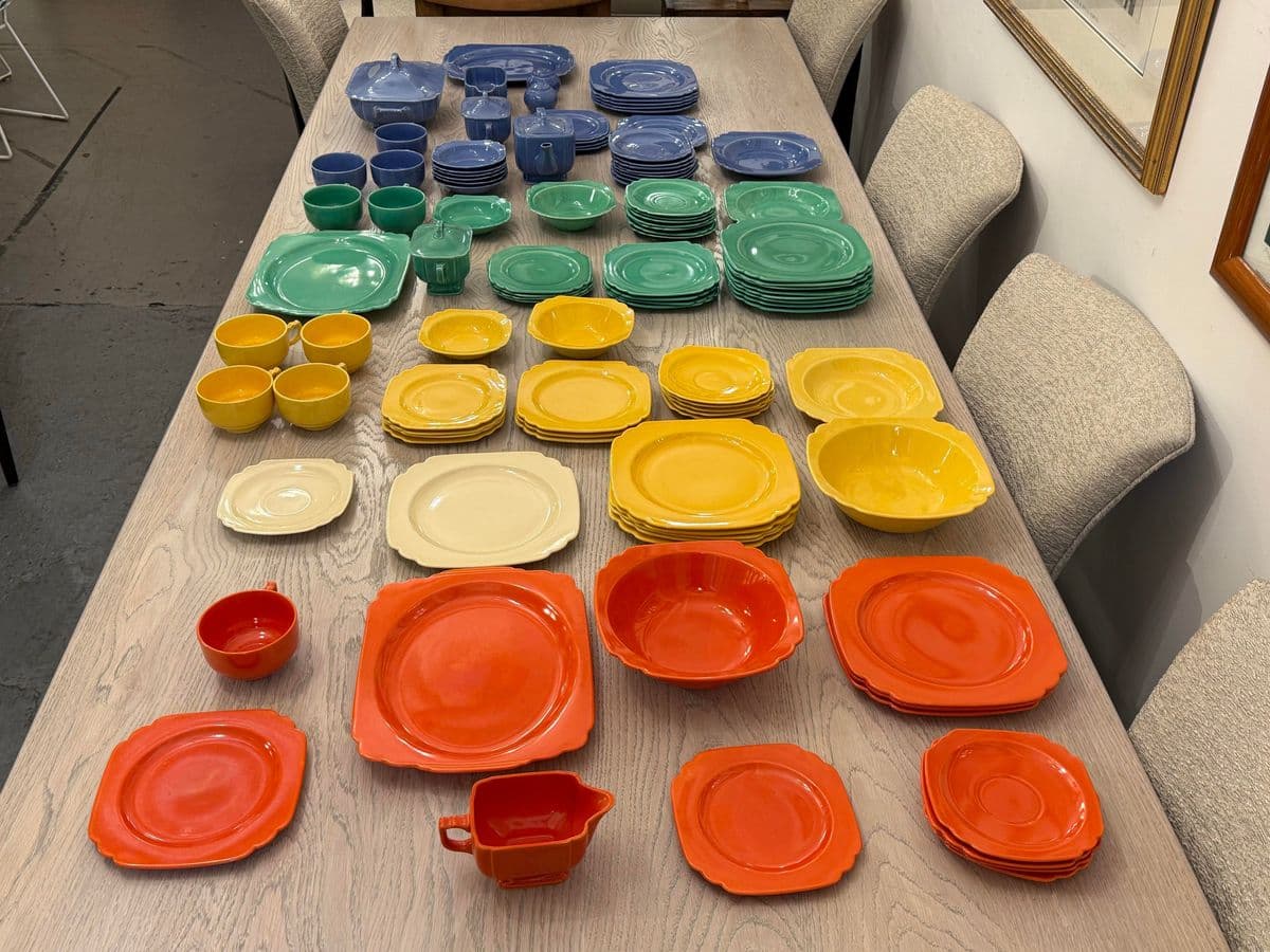 Riviera Dinnerware by Homer Laughlin Set, Circa 1930 - Thumbnail 4