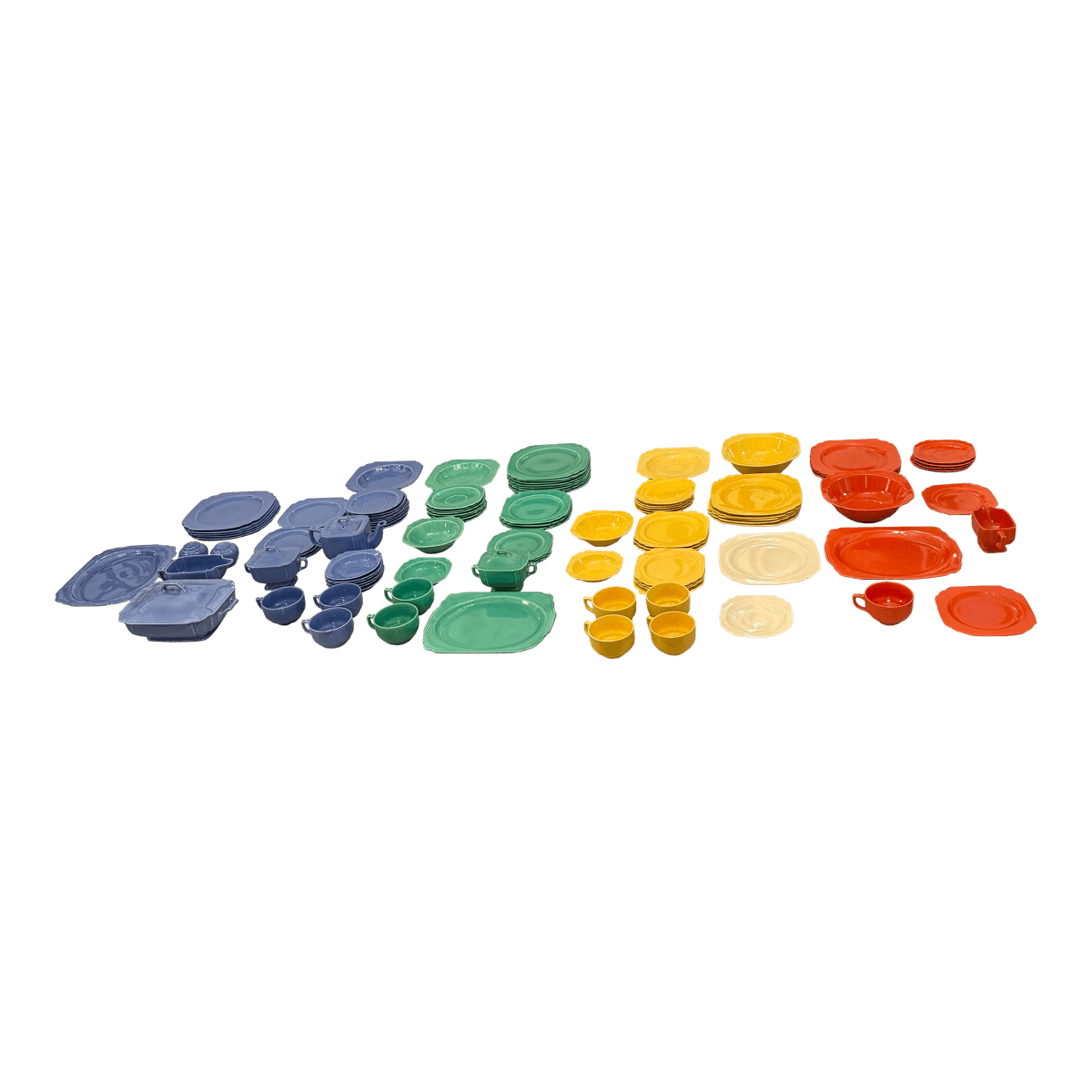 Riviera Dinnerware by Homer Laughlin Set, Circa 1930 - Thumbnail 2