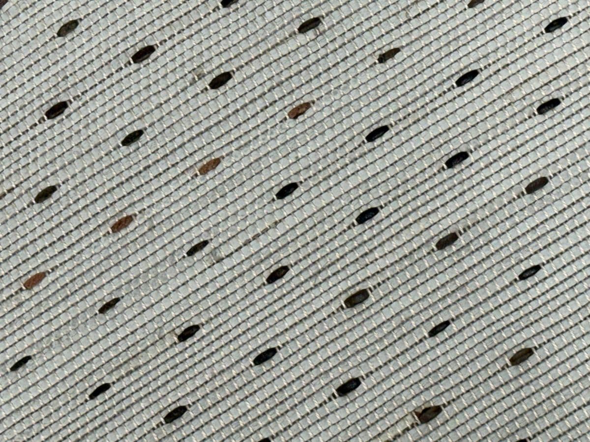 Art Deco Ottoman + Wood Base, Circa 1920's - Thumbnail 11