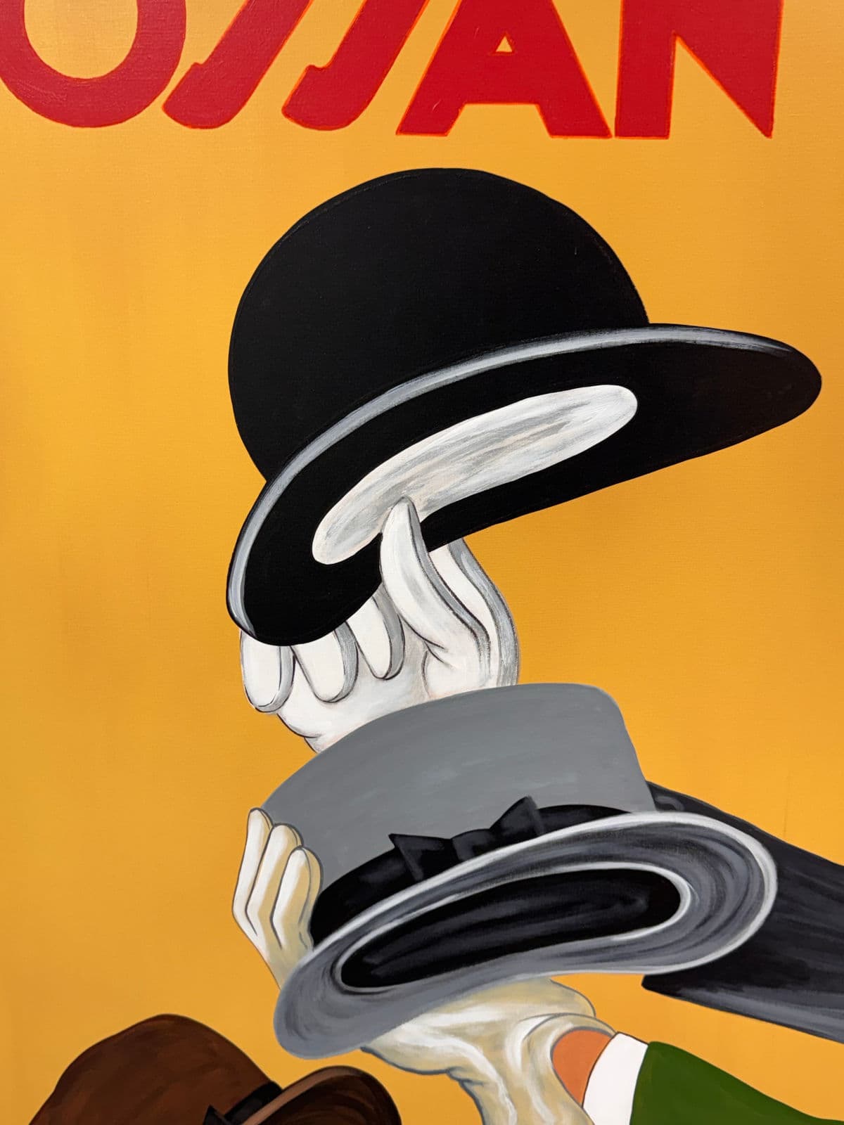 In the Style of Leonetto Cappiello "Mossant" French Poster Painting - Thumbnail 12