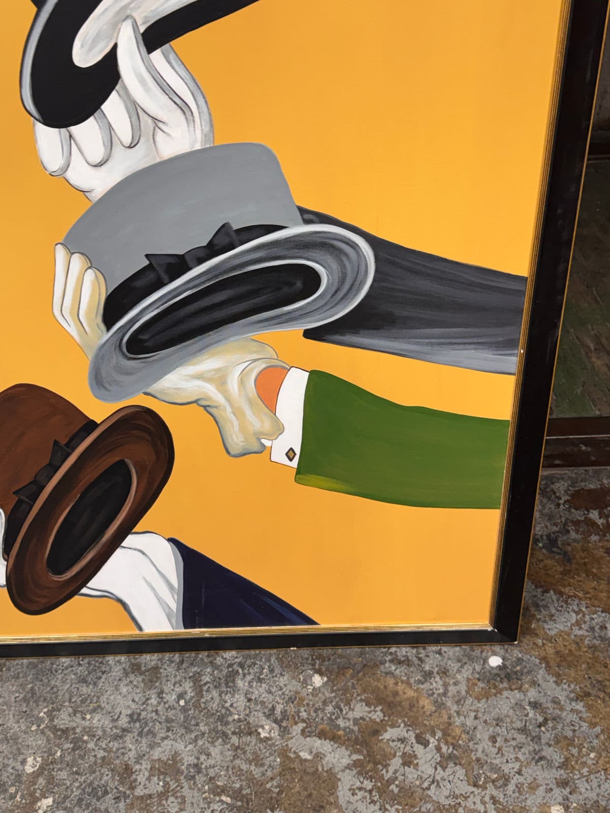 In the Style of Leonetto Cappiello "Mossant" French Poster Painting - Thumbnail 7