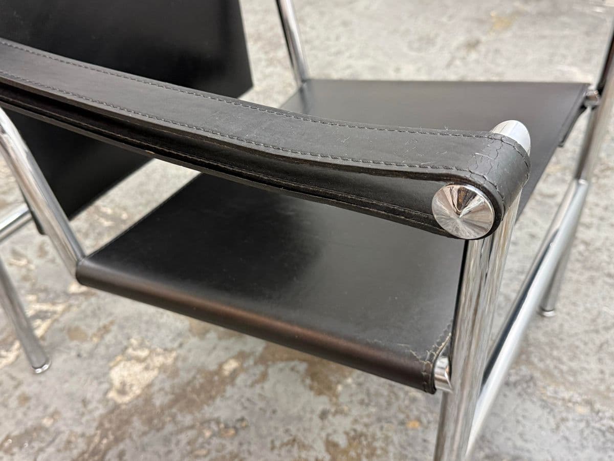 Le Cobusier for Cassina Lc1 Sling Chiar, Circa 1990's - Thumbnail 11