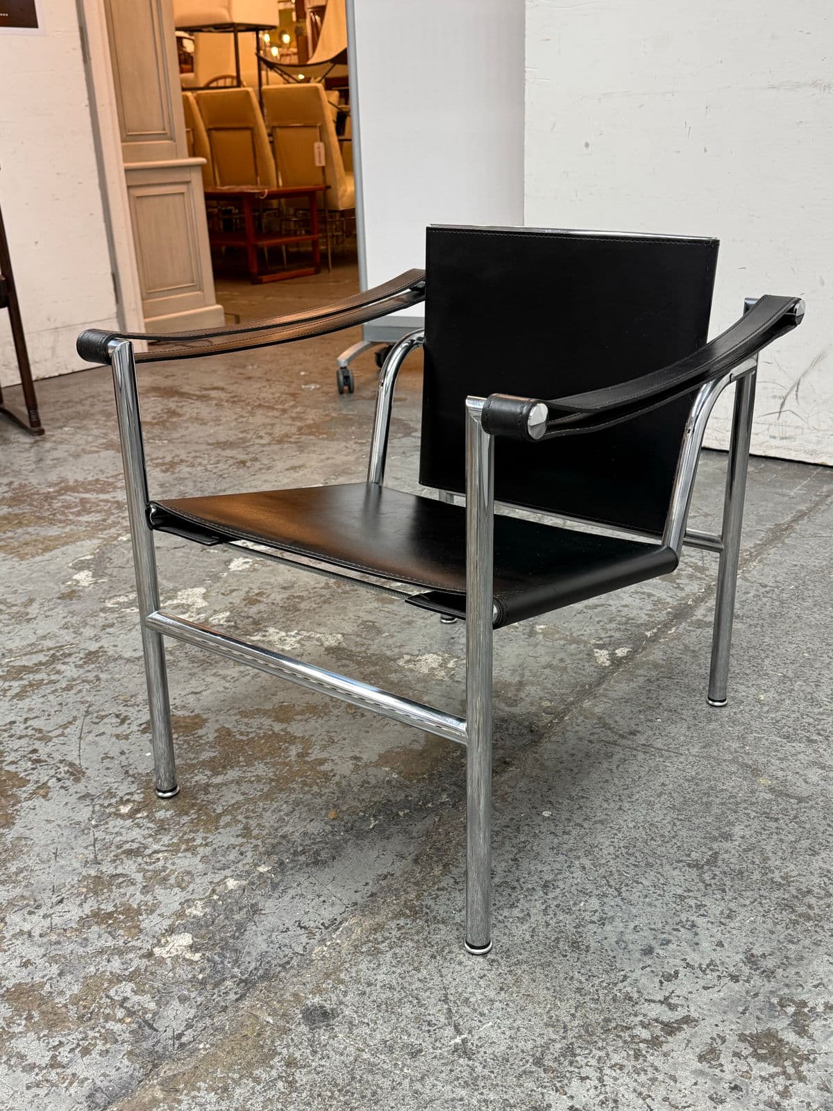 Le Cobusier for Cassina Lc1 Sling Chiar, Circa 1990's - Thumbnail 3