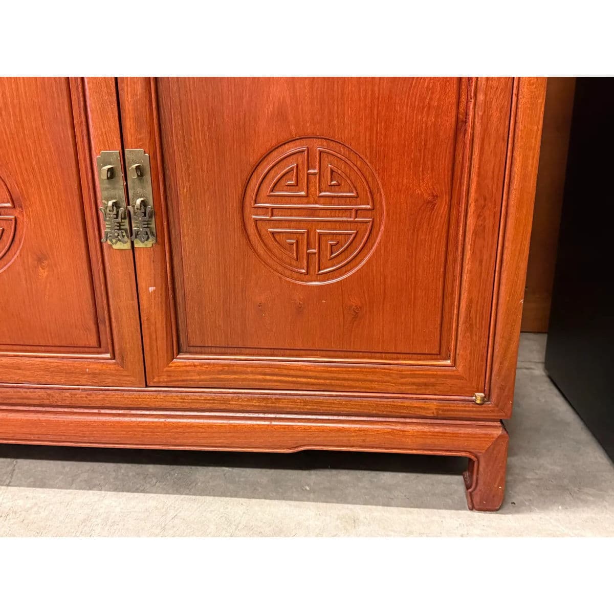 Chinese Rosewood Hutch, Circa 1970's - Thumbnail 9