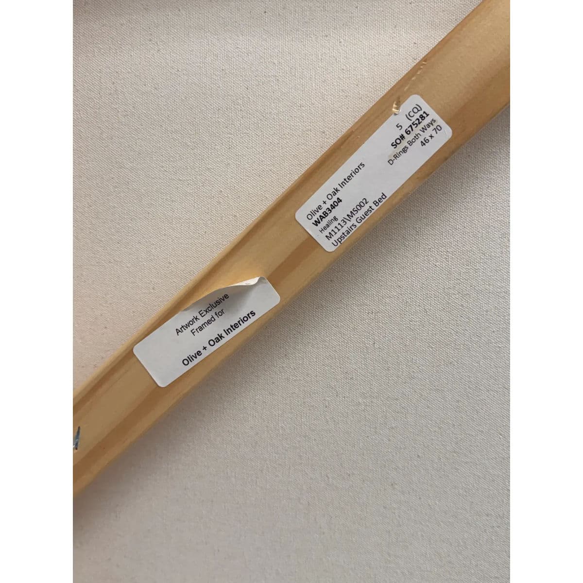 Olive & Oak Interiors Created Contemporary Artwork, Framed - Thumbnail 14