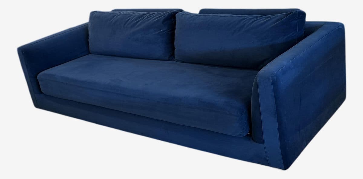 Rove Concepts Milo Sleeper Sofa, Cobalt - Image 1