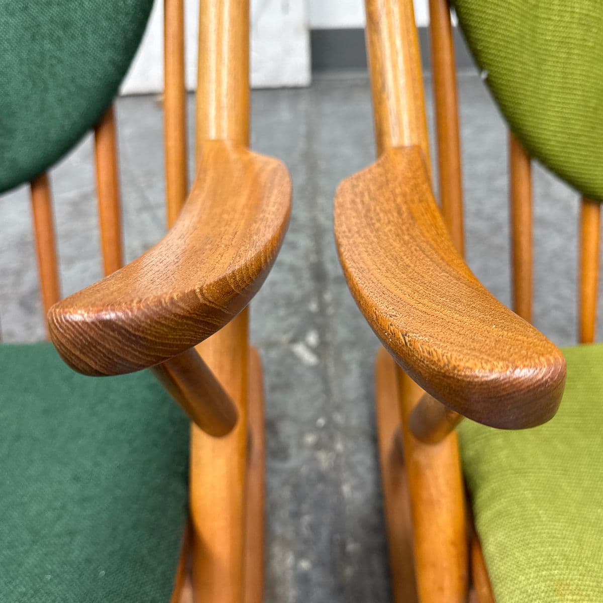 Frank Reenskaug for Bramin Mobler Rocking Chairs, Circa 1960's, Pair - Thumbnail 12