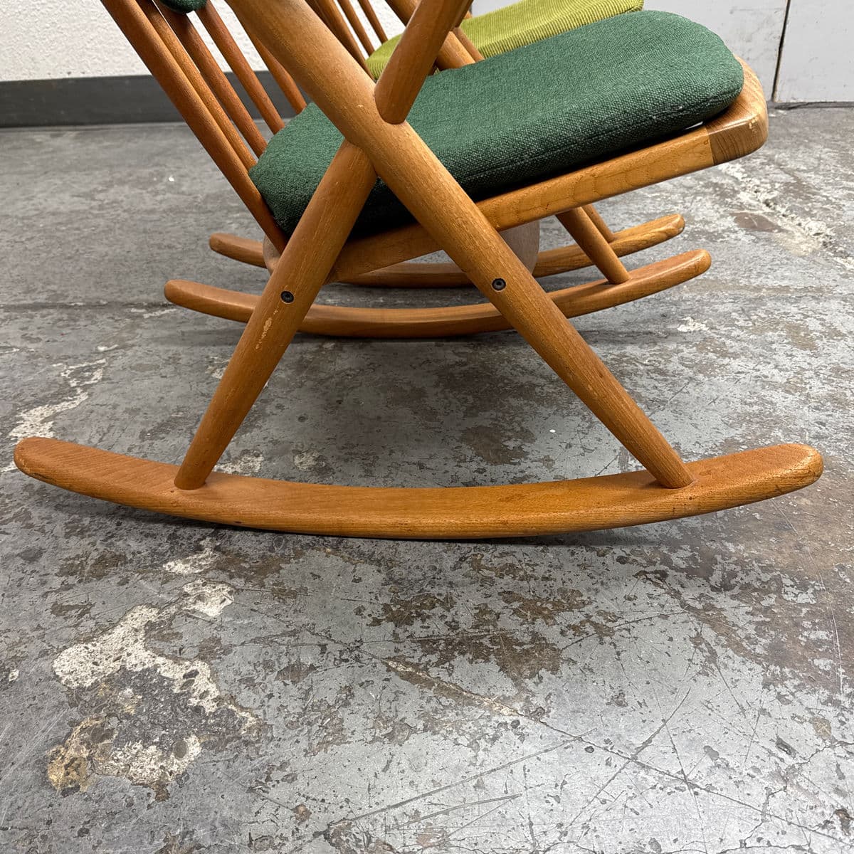 Frank Reenskaug for Bramin Mobler Rocking Chairs, Circa 1960's, Pair - Thumbnail 13