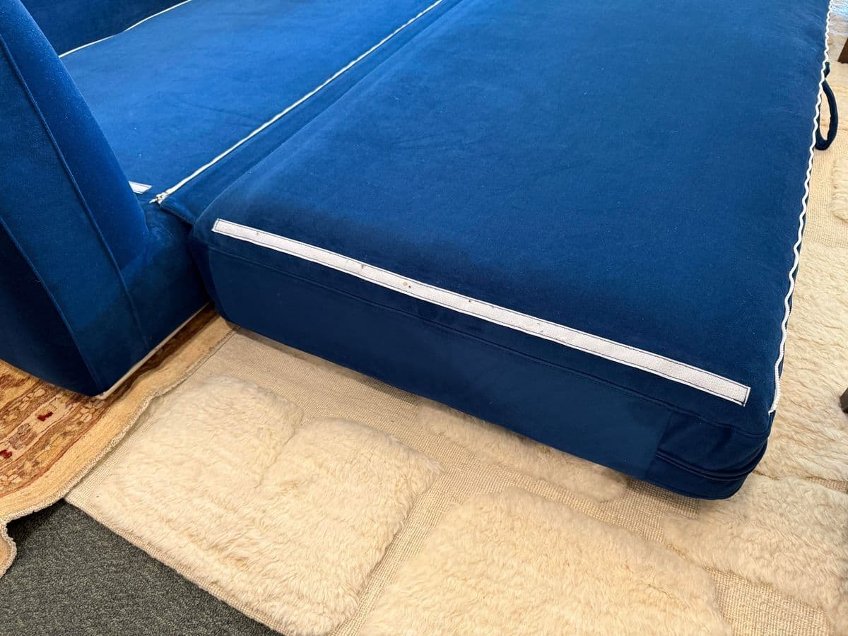 Rove Concepts Milo Sleeper Sofa, Cobalt - Thumbnail 12