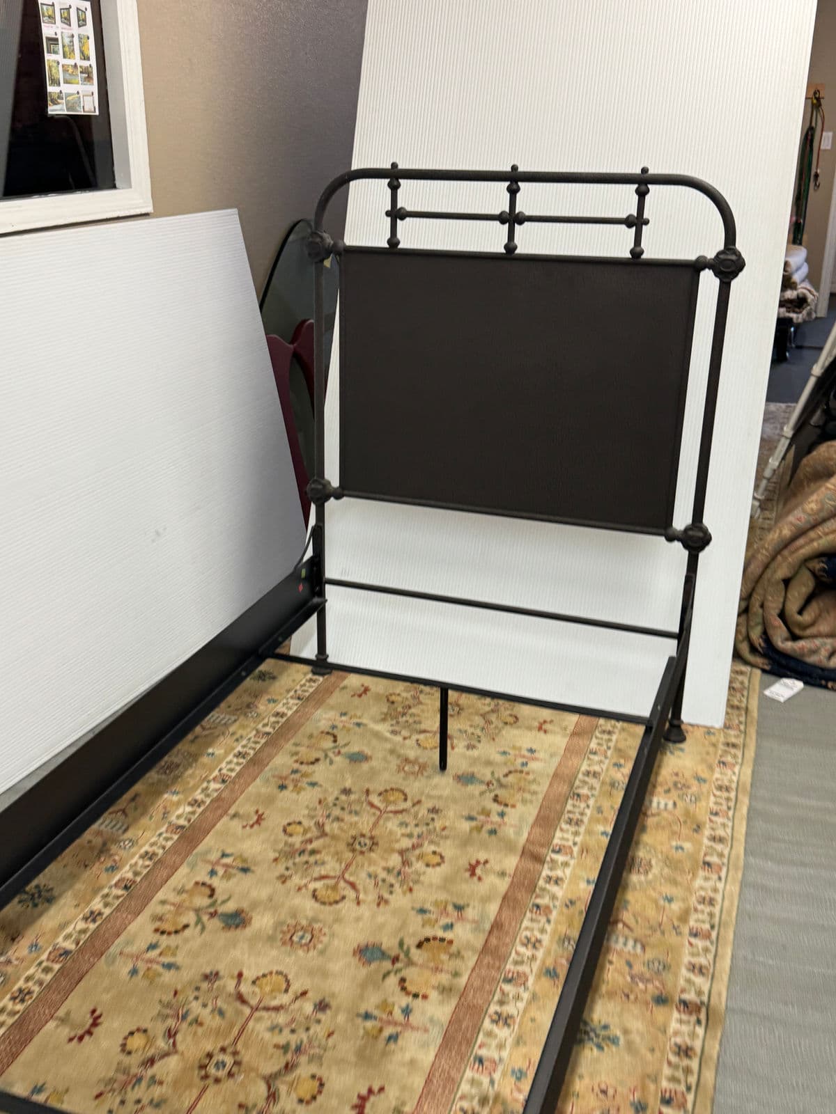 Twin Size Restoration Hardware Academie Bed Frame - Thumbnail 11