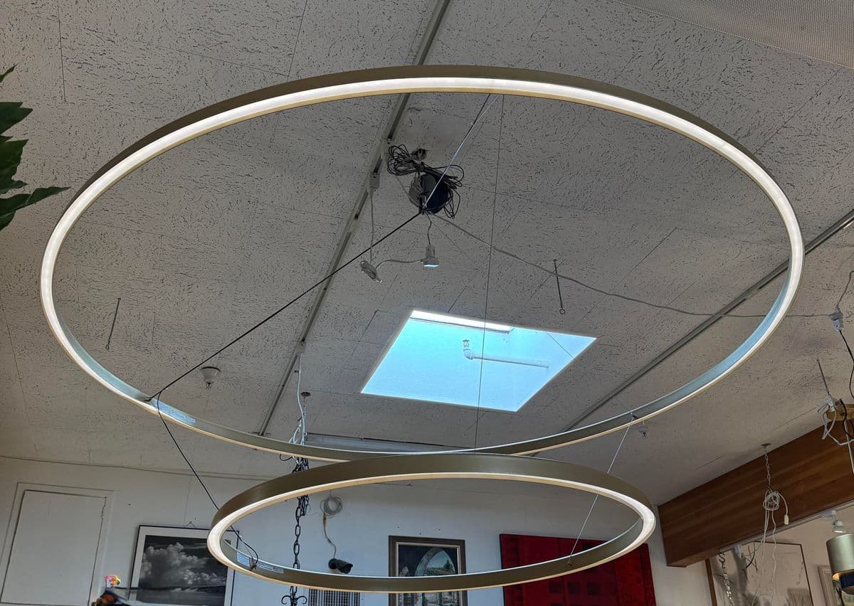 Double Ring Pendant Lighting - Thumbnail 4