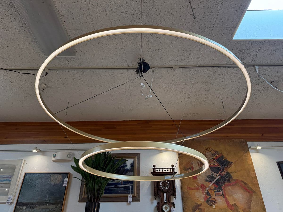 Double Ring Pendant Lighting - Thumbnail 3