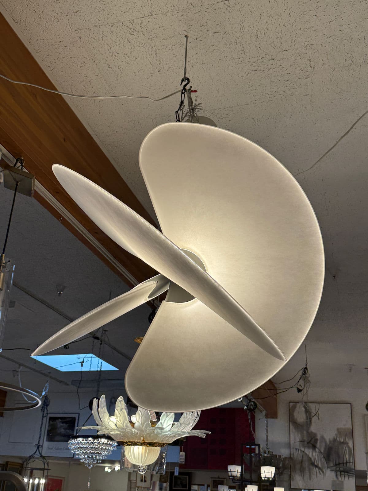 Luceplan Levante Chandelier, Large - Thumbnail 11