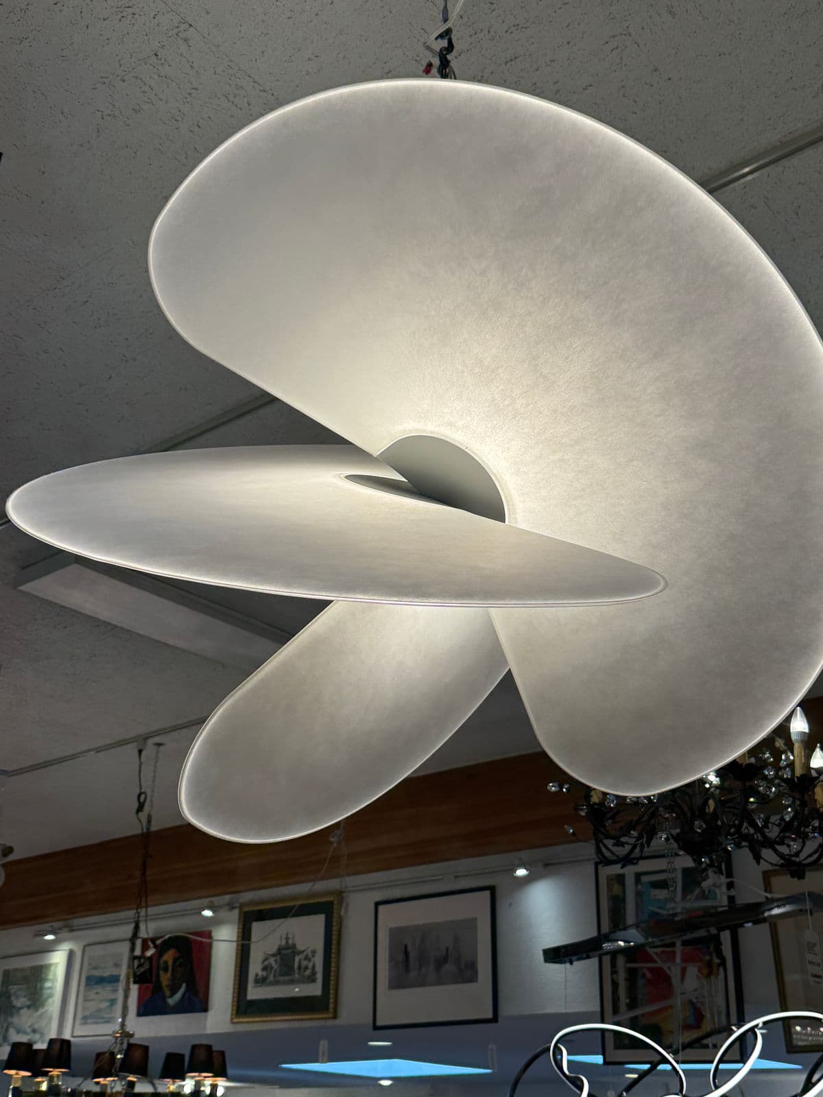 Luceplan Levante Chandelier, Large - Thumbnail 3