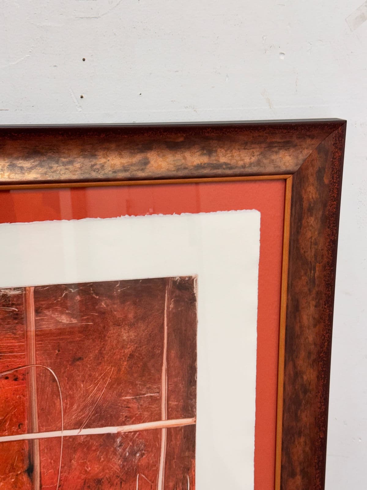 Abstract Mixed Media Artwork + Signed, Circa 2001 - Thumbnail 5