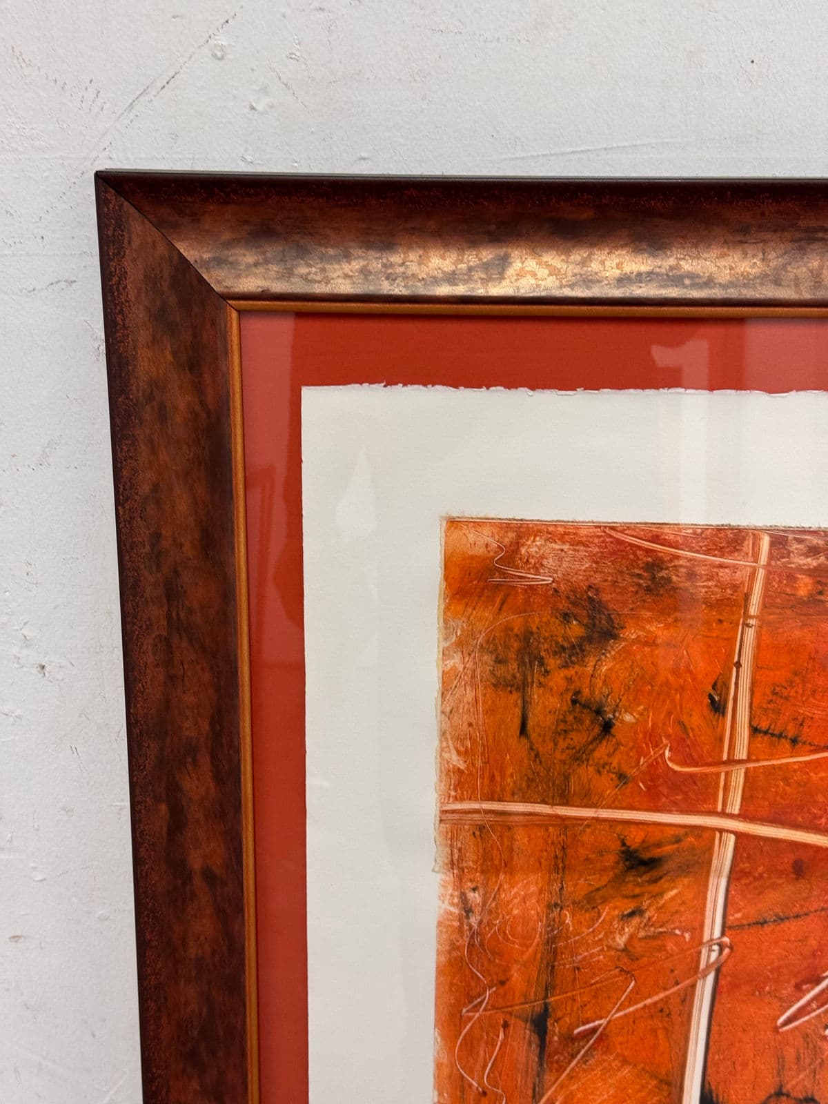 Abstract Mixed Media Artwork + Signed, Circa 2001 - Thumbnail 6