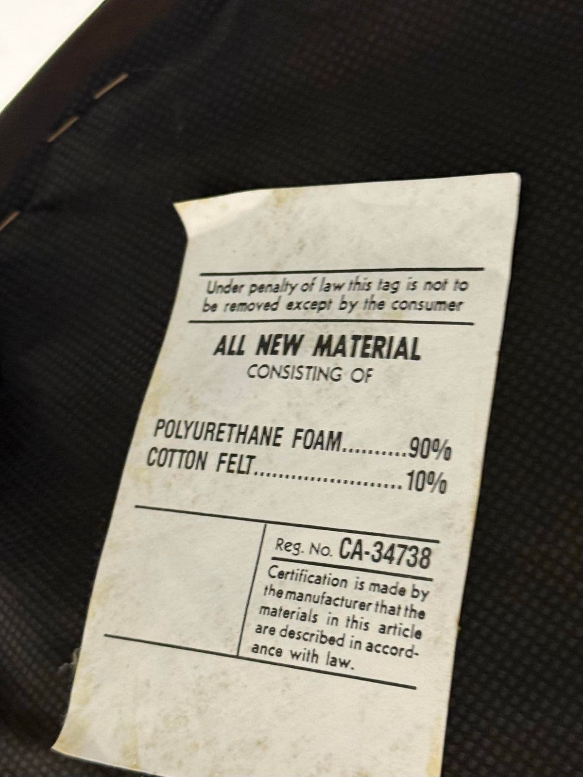 Vintage Wood + Fabric Side Chair - Thumbnail 13