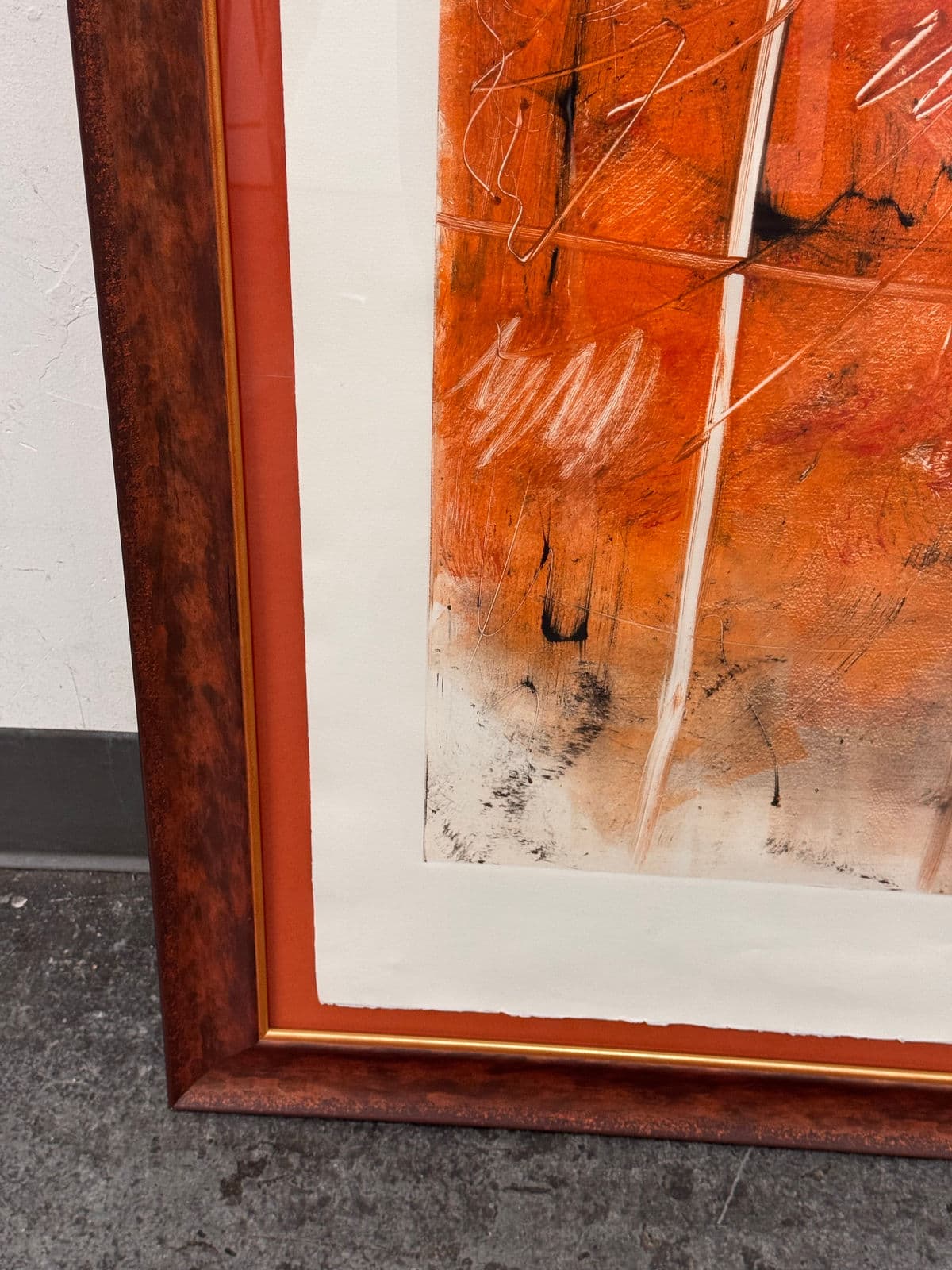 Abstract Mixed Media Artwork + Signed, Circa 2001 - Thumbnail 7