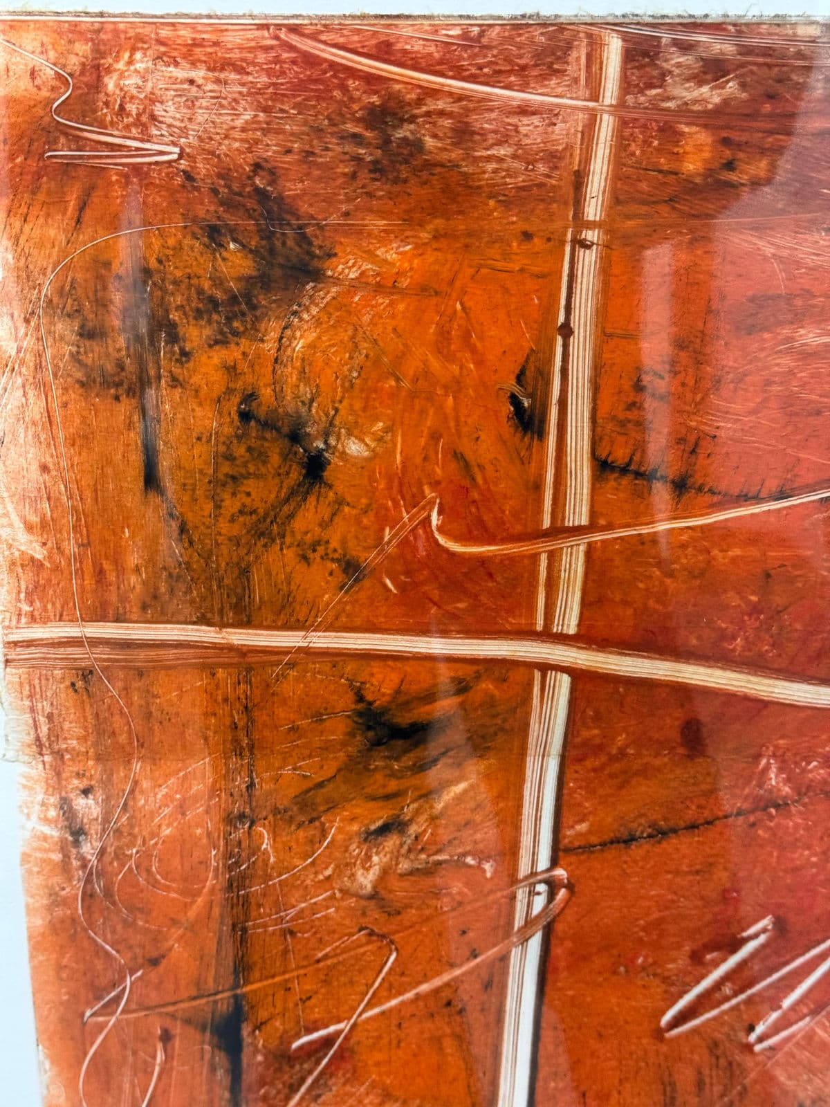 Abstract Mixed Media Artwork + Signed, Circa 2001 - Thumbnail 10