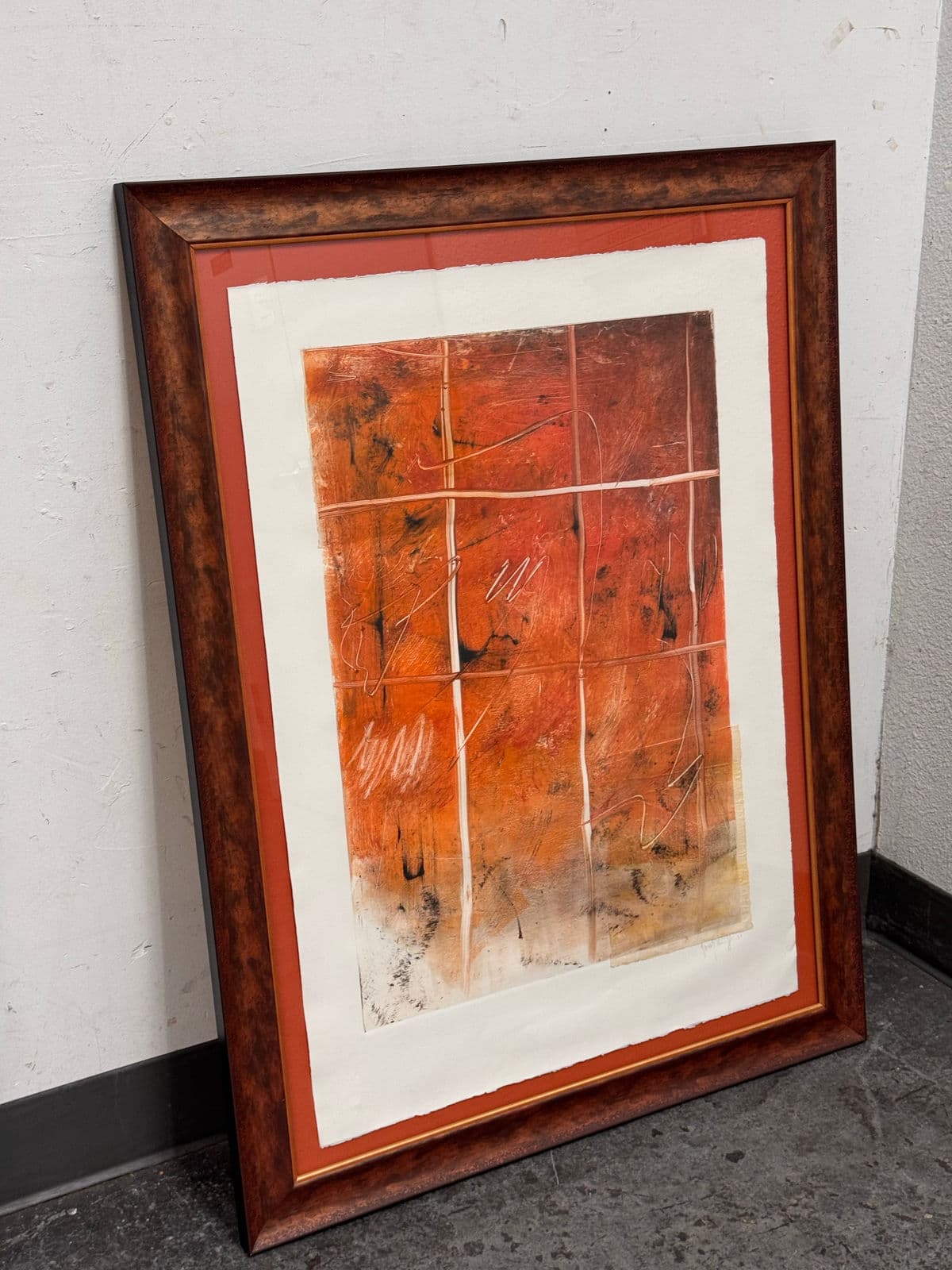 Abstract Mixed Media Artwork + Signed, Circa 2001 - Thumbnail 4