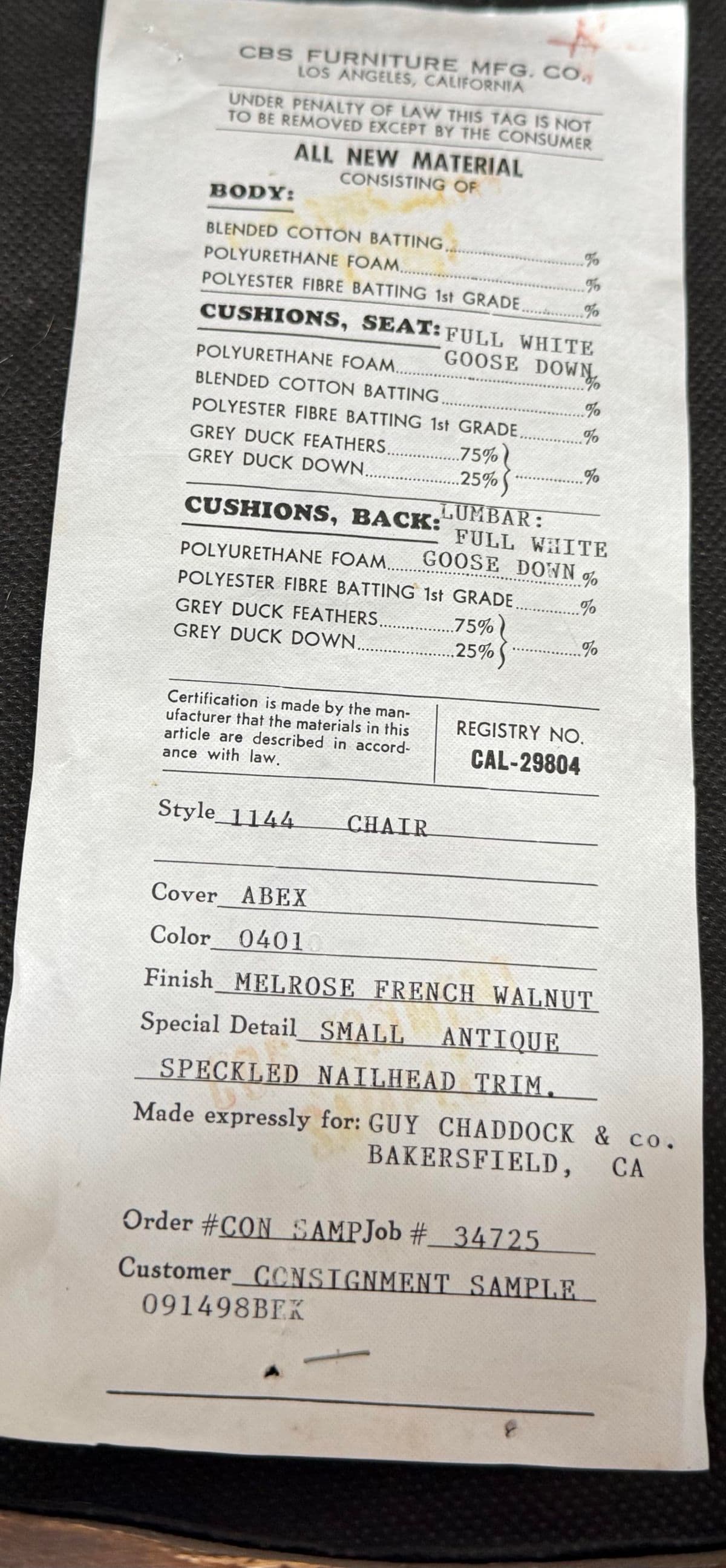 Guy Chaddock Bespoke Bergère Chair - Thumbnail 13